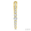 Graduated Riviera Diamond Hoop Earrings