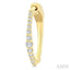 Graduated Riviera Diamond Hoop Earrings