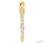 Graduated Riviera Diamond Hoop Earrings