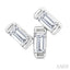 Scatter Baguette Petite Diamond Fashion Earrings