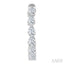 Inside-Out Pear Shape Diamond Hoop Earrings