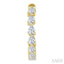 Inside-Out Pear Shape Diamond Hoop Earrings