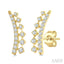 Diamond Fashion Ear Climbers