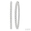 Inside-Out Diamond Round Hoop Earrings