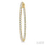 Inside-Out Diamond Round Hoop Earrings