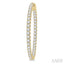Inside-Out Diamond Round Hoop Earrings