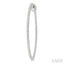 Inside-Out Diamond Round Hoop Earrings