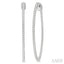 Inside-Out Diamond Round Hoop Earrings