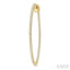 Inside-Out Diamond Round Hoop Earrings