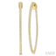 Inside-Out Diamond Round Hoop Earrings