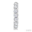 Inside-Out Diamond Round Hoop Earrings