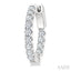 Inside-Out Diamond Round Hoop Earrings