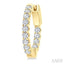 Inside-Out Diamond Round Hoop Earrings