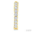 Inside-Out Diamond Round Hoop Earrings