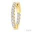 Inside-Out Diamond Round Hoop Earrings