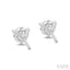 Round Shape Martini Diamond Stud Earrings