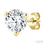 Round Shape Martini Diamond Stud Earrings