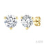 Round Shape Martini Diamond Stud Earrings