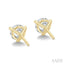 Round Shape Martini Diamond Stud Earrings