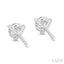 Round Shape Martini Diamond Stud Earrings