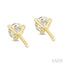 Round Shape Martini Diamond Stud Earrings