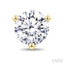 Round Shape Martini Diamond Stud Earrings