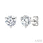 Round Shape Martini Diamond Stud Earrings