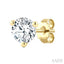 Round Shape Martini Diamond Stud Earrings