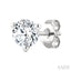 Round Shape Martini Diamond Stud Earrings