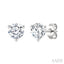 Round Shape Martini Diamond Stud Earrings