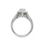 Round Diamond Halo Engagement Ring