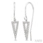 Triangle Diamond Fashion Earrings