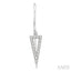 Triangle Diamond Fashion Earrings