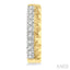 Pyramid Diamond Hoop Earrings