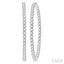 Inside-Out Diamond Round Hoop Earrings