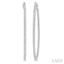 Inside-Out Diamond Round Hoop Earrings