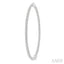 Inside-Out Diamond Round Hoop Earrings
