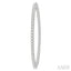 Inside-Out Diamond Round Hoop Earrings