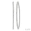 Inside-Out Diamond Round Hoop Earrings