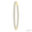 Inside-Out Diamond Round Hoop Earrings