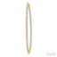 Inside-Out Diamond Round Hoop Earrings