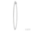 Inside-Out Diamond Round Hoop Earrings