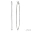 Inside-Out Diamond Round Hoop Earrings
