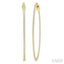 Inside-Out Diamond Round Hoop Earrings