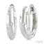 Mosaic Diamond Fashion Huggie Earrings
