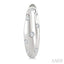 Mosaic Diamond Fashion Huggie Earrings