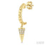 Cone Diamond Fashion Earrings