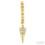 Cone Diamond Fashion Earrings