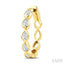 Pear Shape Bezel Set Diamond Fashion Hoop Earrings