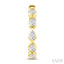 Pear Shape Bezel Set Diamond Fashion Hoop Earrings